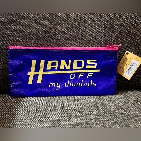 NWT Blue Q zipper pouch/pencil case/makeup brush bag - Picture 1 of 4